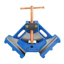 COGNATIVE 4-Inch Cast Iron Welders Angle Clamp, Heavy Duty Right Angle 90 Degrees Welding Clamps for Woodworking Corner Miter Clamp