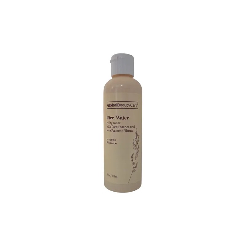 Kit Facial Agua De Arroz Limpiador Y Tónico Global Beauty
