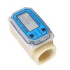Mini Digital Turbine Flowmeter Diesel Fuel Flow Meter 10‑90L/min 1"