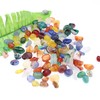 100G Mixed Agate Tumbled Stones - Decorative Gravel Crystals Bulk