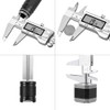 Electronic Digital Vernier Caliper, 6inch/150mm Large LCD Display Stainless Steel