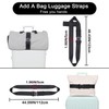 Vigorport Travel Belt for Luggage, Add a Bag Luggage Straps