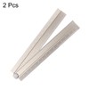 sourcing map 2pcs Folding Straight Ruler 30cm Metric Aluminum Alloy