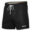 BOSS Men's Dogfish Swimming Trunks, Black 1