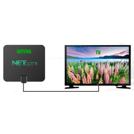 NETcom Indoor HDTV Antenna Digital, Multi-directio