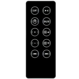 Replacement Remote Control fit for Bose SoundDock 10 Bluetooth Digital Music System AM316536 AM314136,Replace Remote Control fit for Bose Sounddock Series II & Sounddock Series III