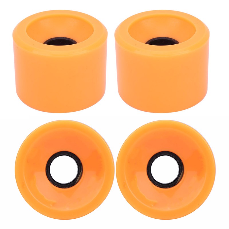 4PCS/Set Skateboard High Elastic Colorful PU Wheel Accessory for Most