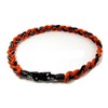 Braid Germanium Necklace ★ 橙 Black 橙 ★ Weights 6 mm Length 51 cm ★ ★ Sports ★ Giant ★