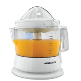 BLACK+DECKER CJ630 32-Ounce Electric Citrus Juicer, White