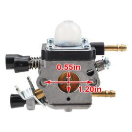 CARBBIA 4229 120 0606 Carburetor Compatible with Sthil Model BG55 BG85 BG45 BG46 BG65 BG46DZ BG55Z BG65DZ BG65Z Leaf Blower Parts with 4229-140-2801 Air Filter Back 4229-141-0501 Cover