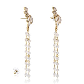 KRUCKEL Dangling Angel Wing Stud Earrings - 7169296
