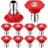 MorningRo 10 Pcs Pressure Washer Nozzle Tips 1/4 Inch Quick