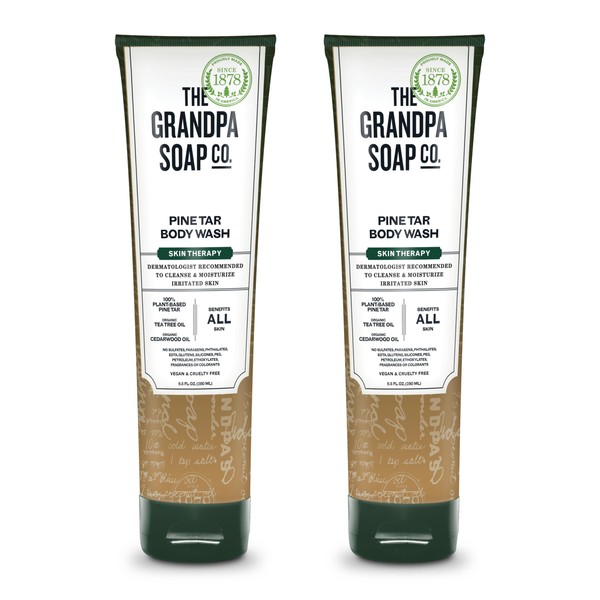 The Grandpa Soap Company Pine Tar Body Wash - Dermatologist