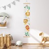 Zeeko Lion Canvas Growth Chart for Kids, Height Measuring Ruler,