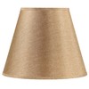 Aspen Creative 32096, Hardback Empire Transitional Spider Shade in Gold