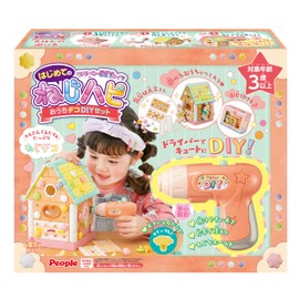 People JE-043 Dreamy DIY Toy, My First Screw Happi (R) Home Decor DIY Set