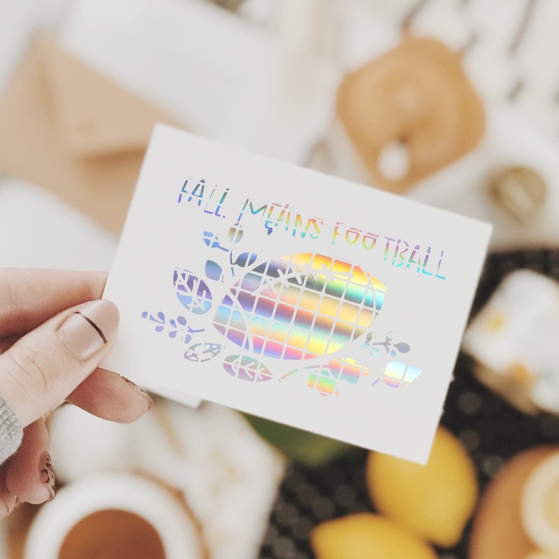 TECKWRAP Holographic Mosaic Rainbow Chrome Vinyl 1ft x 5ft, Square