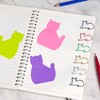 240 Sheets（8 Pads） Cat Sticky Notes, Creative Cat Shaped Stationery