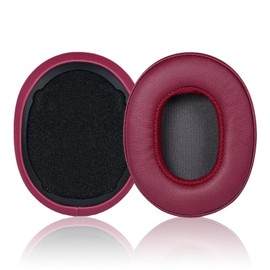 Replacement Ear Pads for Skullcandy Crusher Wireless/Evo/Hesh ANC/EVO/Crusher ANC, Headphones Ear Cushions Covers for Skullcandy Venue Wireless ANC Headset Accessories Ear Cups Repair Parts (Burgundy)