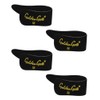 Golden Gate GP-3B-4PK Thumb Picks – Black – Medium –
