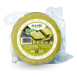 10 Pack - Tortillas Orgánicas Mahis De Linaza Y Nopal