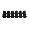 12 Ball Buttons for Chef's Jackets and Baker's Jackets Black