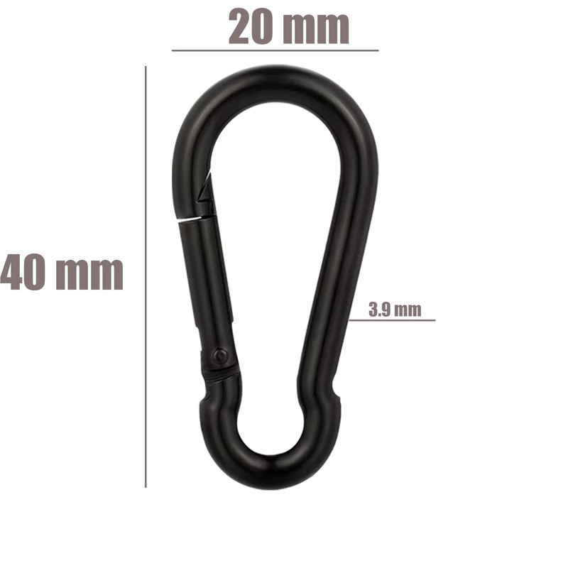 EGGMARCH 8 Pack Mini Ceiling Hooks Small Pad Eye Plate