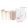 Makeup Brush Sets for Women - Travel Lip Highlight Eyeshadow