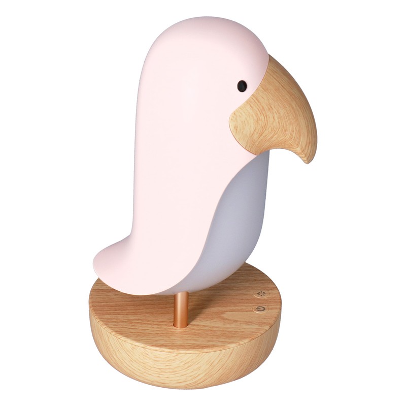 Innovative Bird Night Lamp ABS Breathing Night Light USB Charging