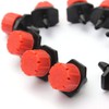 WANGZAIZAI 100 Pieces 4/7 mm Irrigation Dripper Sprinkler, Micro Dripper