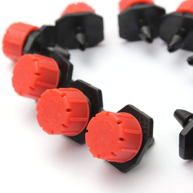 WANGZAIZAI 100 Pieces 4/7 mm Irrigation Dripper Sprinkler, Micro Dripper