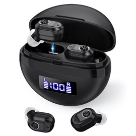 K&FCOPTEE Rechargeable Hearing Aids Hearing Loss Adjustable Digital Sound Amplifiers ITE