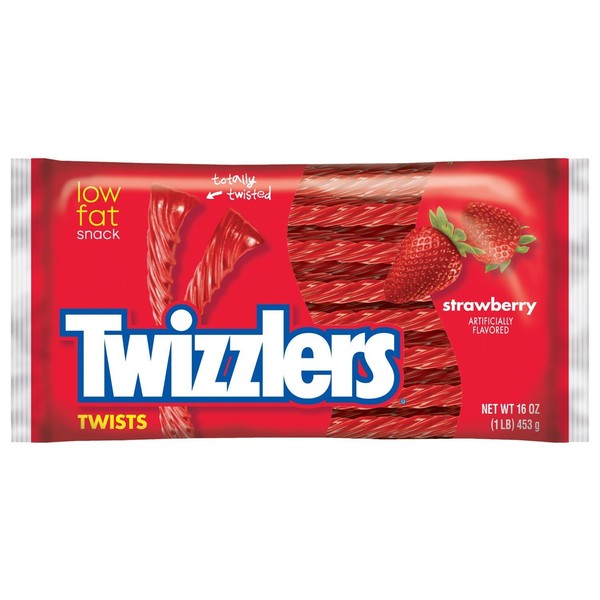 Twizzlers Twists Strawberry Flavor, 16 oz, 16 oz