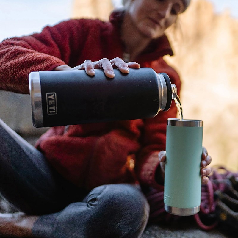 YETI Rambler 46 oz Bottle, Vacuum Insulated, Stainless Steel with