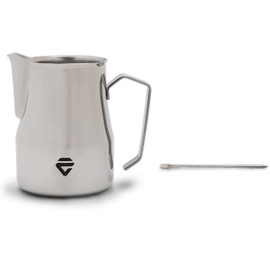 LELIT Milk Jug 75Cl and Latte Art Pen - Silver