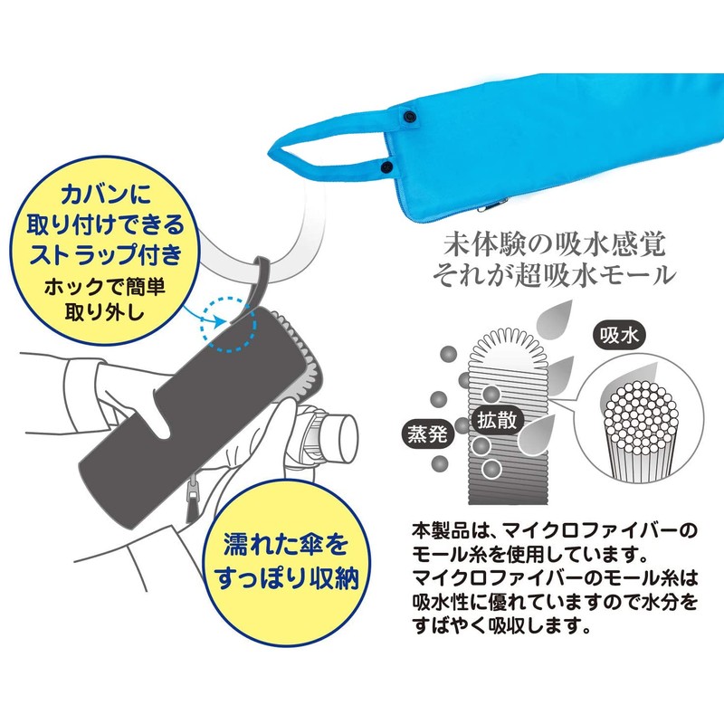 LEISURE CLUB Folding Umbrella Cover, Folding Umbrella, Case, Umbrella Case,