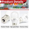 StreytoTek 2 Pcs 5304522314 Refrigerator LED Light Bulb for Frigidaire,
