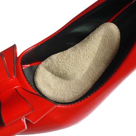 Arch Support Insoles Pu Gel Foot Massage Suede Insoles for Fallen Arches - 6 Pairs