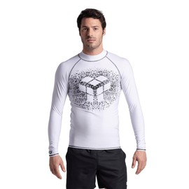 ARENA Men's Rash Vest L/S Graphic Shirt (Pack of 1)