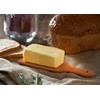 Kilner Butterbrettchen Holz Set | 2-teilig | Butter Form aus