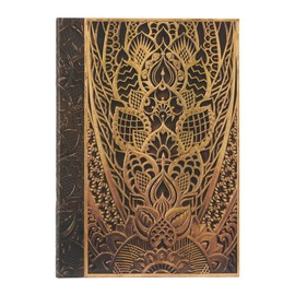 Paperblanks | The Chanin Rise | New York Deco | Hardcover Journal | Midi | Unlined | Elastic Band Closure | 144 Pg | 120 GSM