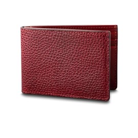 Bosca Roma Italia-Small Bifold Wallet, Burgundy, One Size