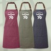D Design Invent Print! 70th Birthday Gift Apron Kitchen Cooking