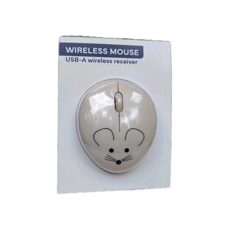Vivitar Bullseye Playground 2025 Mouse Face Wireless Computer Mouse NEW