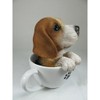 Toyo Sekisu Dog Ornament (Beagle) 14082, Brown, Approx. 5.1 x