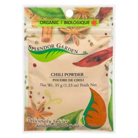 Splendor Garden organic Chili Powder,35.0 Gram