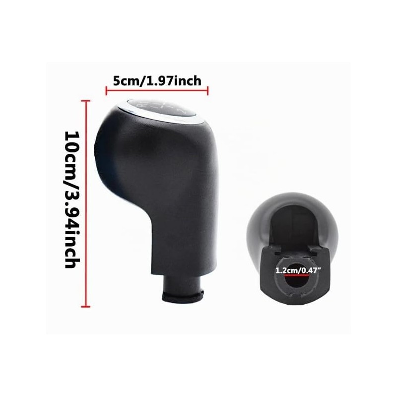 Gear Stick Knob + Gear Lever Knob + Retaining Ring