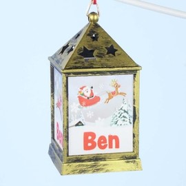 Mulberry Studios Starlight Lantern Christmas Tree Hanger Names A-G Ben
