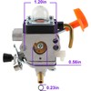 BXparts Carburetor for Stihl FS87 FS90 FC95 FS100 FS110 HL100