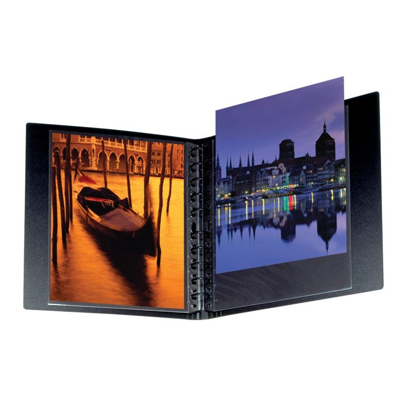 Itoya Art Profolio Multi-Ring Refillable Binder, 8.3 X 11.7 inches,